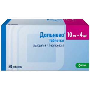 Купить: Дальнева 10 мг + 4 мг 30 шт таблетки