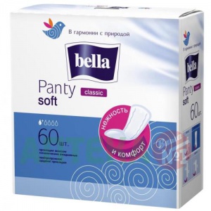 Купить: Bella Panty soft classic 60 шт прокладки ежедневные
