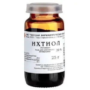 Купить Ихтиоловая мазь 20 % 25 г мазь для наружного применения
