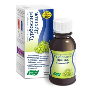 Купить: Турбослим Дренаж для женщин 45+ 100 мл напиток для стройности