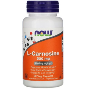 Купить: Now Foods L-Карнозин 50 шт капсулы