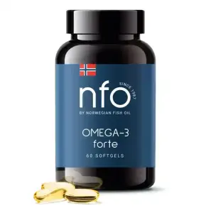 Купить NFO Омега-3 Форте 1000 мг 60 шт капсулы