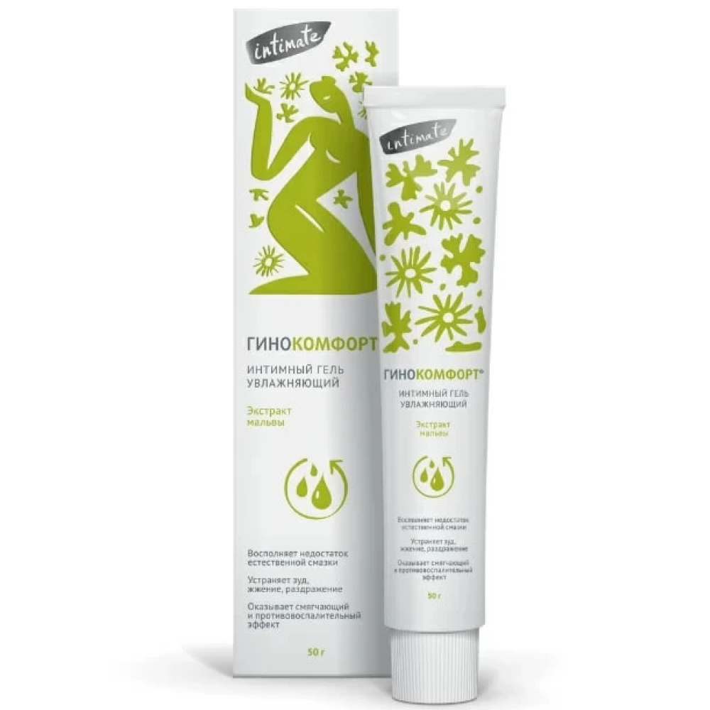 Купить Гинокомфорт 50 мл гель для интимной гигиены увлажняющий