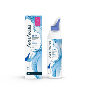 Купить: ЛинАква Софт 0,9 % 150 мл средство для орошения и промывания носа