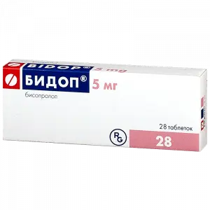 Купить Бидоп 5 мг 28 шт таблетки