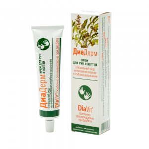 Купить: DiaVit ДиаДерм 75 мл крем для рук и ногтей интенсивное питание и глубокое увлажнение