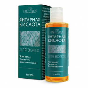 Купить: Mirrolla Янтарная кислота 150 мл ополаскиватель для волос