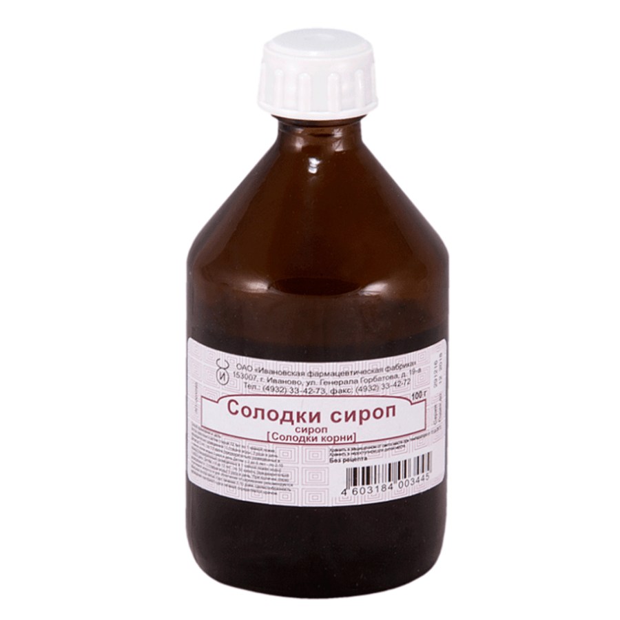 Купить Солодка Корень 100 мл сироп