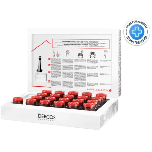 Купить: Vichy Dercos Aminexil Intensive 5 21 шт средство против выпадения волос для женщин ампулы