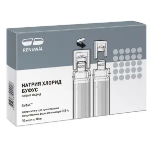 Купить Натрия Хлорид-Буфус Реневал 0,9 % 10 мл 10 шт раствор для инъекций