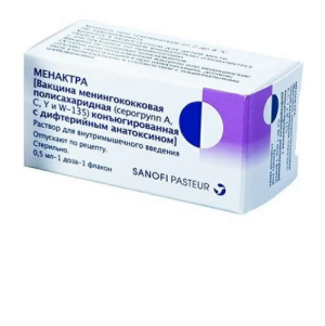 Купить: Менактра 0,5 мл/доза 1 шт раствор для внутримышечного введения