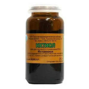 Купить Ихтиоловая мазь 20% 25 г для наружного применения