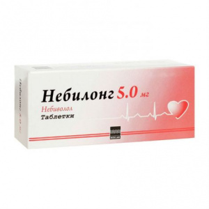 Купить: Небилонг 5 мг 50 шт таблетки