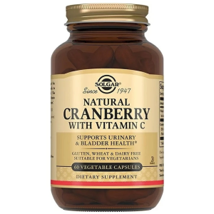 Купить: Solgar Натуральная Клюква с Витамином С 60 шт капсулы