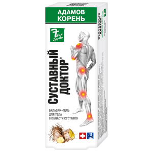 Купить: 7 Нот Здоровья Суставный Доктор Адамов корень 75 мл бальзам-гель для тела в области суставов