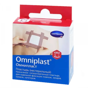 Купить: Omniplast 1,25 см x 500 см тканевая основа телесный
