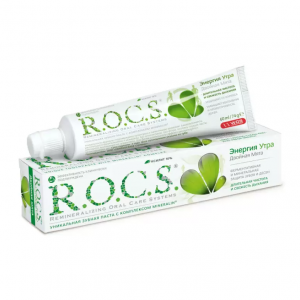Купить: Rocs 74 г паста зубная двойная мята