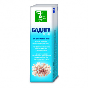 Купить: 7 Нот Здоровья Бадяга форте 75 мл гель-бальзам для кожи