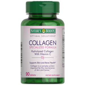 Купить: Nature's Bounty Гидролизованный Коллаген с Витамином С 90 шт таблетки