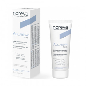 Купить: Noreva Aquareva 40 мл крем увлажняющий 24 часа насыщенная текстура тюбик