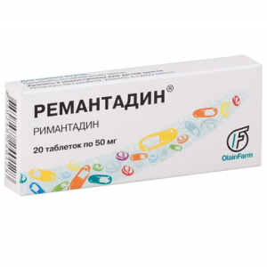 Купить: Ремантадин 50 мг 20 шт таблетки