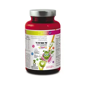 Купить Витрум Кидс витаминно-минеральный комплекс для детей 3-10 лет мармеладки со вкусом яблока 60 шт