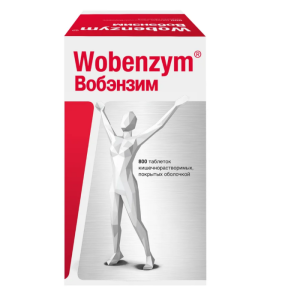 Купить: Вобэнзим 800 шт таблетки кишечнорастворимые покрытые оболочкой