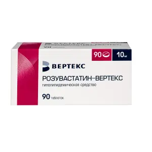 Купить Розувастатин таблетки ппо 10мг №90