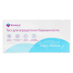 Купить: Клинса 1 шт тест для определения беременности