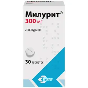 Купить Милурит 300 мг 30 шт таблетки
