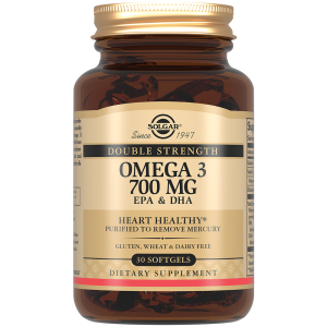 Купить: Solgar Двойная омега-3 700 мг ЭПК и ДГК 30 шт капсулы