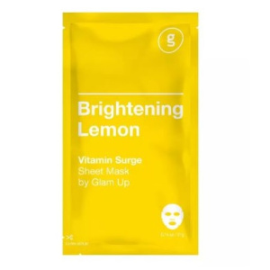 Купить: Glam Up 21 г маска тканевая с экстрактом лимона витаминная