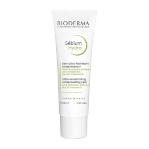 Купить: Bioderma Sebium Hydra 40 мл крем для пересушенной воспаленной кожи увлажняющий