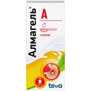 Купить Алмагель А 170 мл суспензия для внутреннего применения флакон