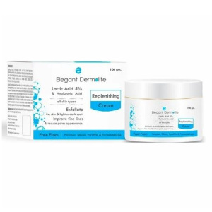 Купить: Elegant Dermolite 100 мл крем увлажняющий восстанавливающий с молочной и гиалуроновой кислотой