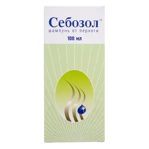 Купить Себозол шампунь от перхоти 100 мл флакон + 5 мл 5 шт пакетики