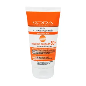 Купить Kora SPF 50+ 150 мл крем для лица и тела солнцезащитный