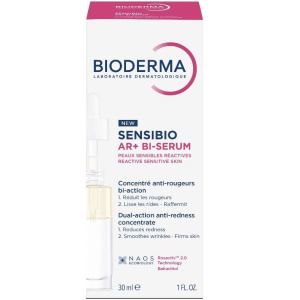 Купить: Bioderma Sensibio AR+ 30 мл сыворотка успокаивающая против покраснений и морщин