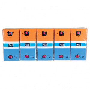 Купить: Bella 100 шт (10 упаковок) платочки бумажные носовые 3х-слойные