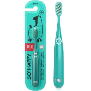 Купить: Splat Junior щетка зубная детская инновационная с ионами серебра мягкая щетина 4+