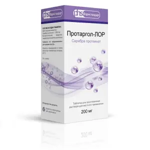 Купить Протаргол-Лор 0,2 г 1 шт таблетки для приготовления раствора для местного применения