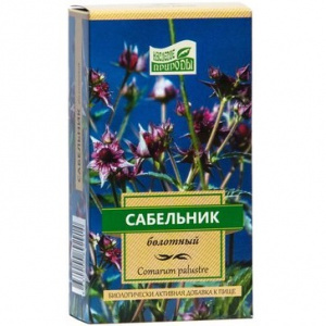 Купить: Сабельник Болотный наследие природы корневища с корнями 50 г пачка