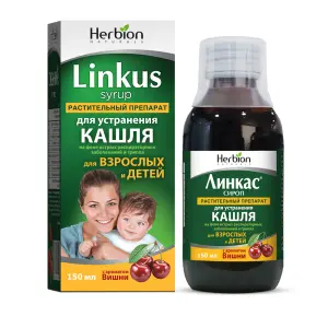 Купить Линкас 150 мл сироп с ароматом вишни