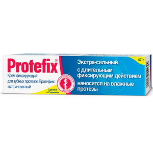 Купить: Protefix 40 мл крем фиксирующий для зубных протезов экстра-сильный