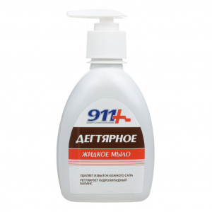 Купить: 911 Дегтярное жидкое мыло 250 мл антибактериальное