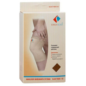 Купить: Тонус Эласт 9605-02 бинт эластичный трубчатый размер 3 для коленного сустава бежевый