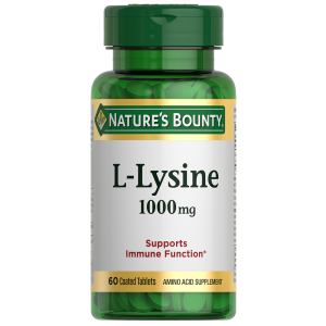 Купить: Nature's Bounty L-Лизин 1000 мг 60 шт таблетки