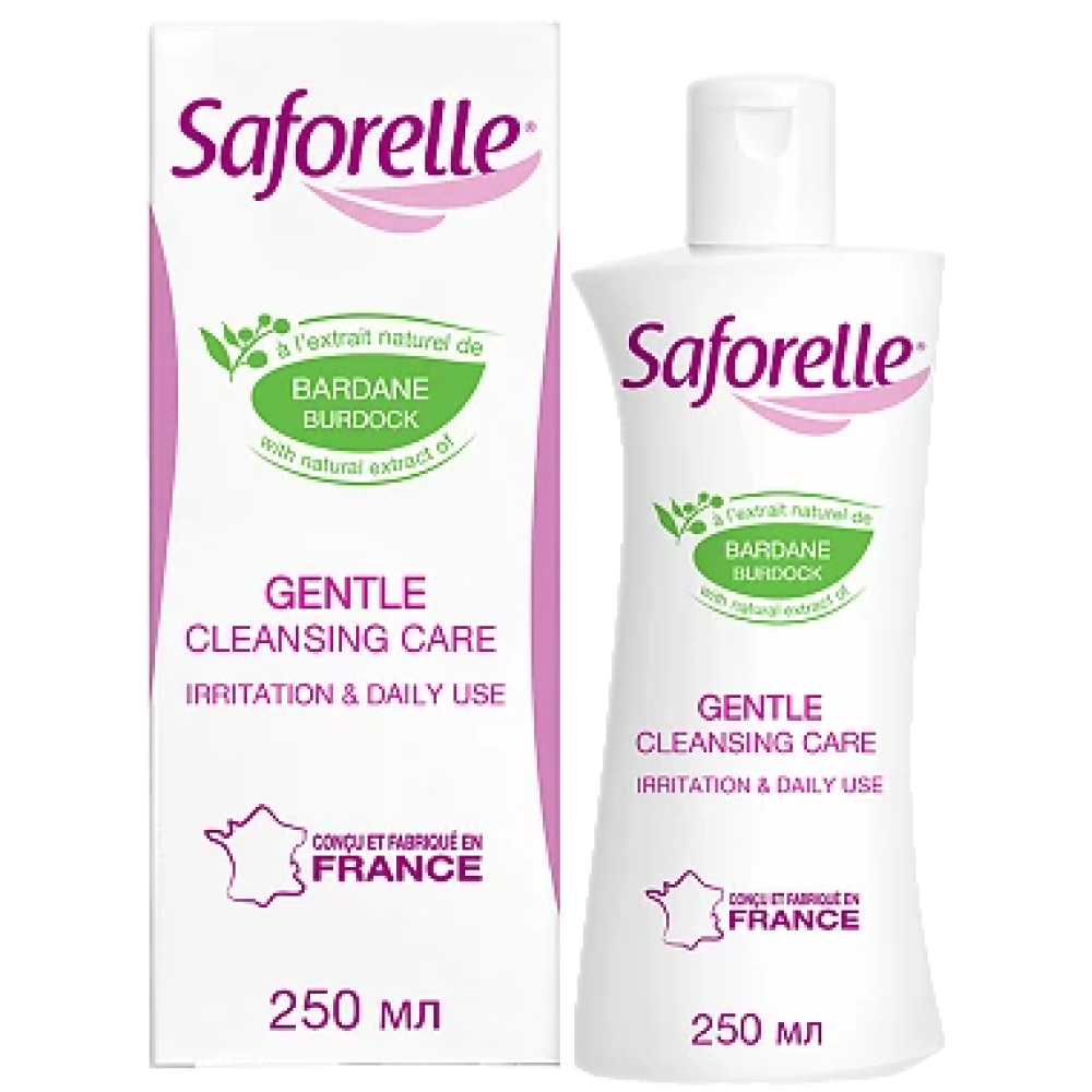 Купить Saforelle 250 мл гель для интимной гигиены бережное очищение