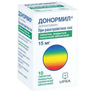 Купить Донормил 15 мг 10 шт таблетки покрытые пленочной оболочкой