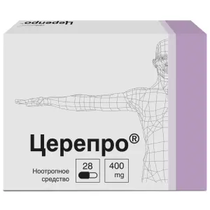 Купить Церепро 400 мг 28 шт капсулы